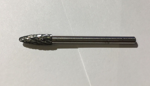 Carbide Burr, Tree Shape - .125 Steel Shank - .174 Di Ccfx