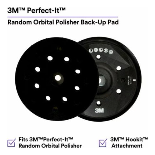 3m 34129 Almohadilla De Respaldo Para Pulidora Orbital