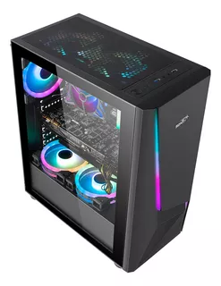 Gabinete Gamer Sentey P20 Rgb Led Usb 3.0 Atx Pm20-sf Pc