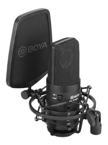 Imagen 2 de 2 de Micrófono Boya BY-M800 condensador cardioide negro