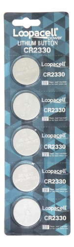 Loopacell Bateria De Litio 2330 Cr2330 De 3 V X 5 Baterias