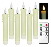 Comprar Velas Led De Cera Real Sin Llama Con Temporizador Remoto, 6.