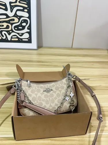 Coach Adjustable Leather Strap Vintage All-match Bag | MercadoLivre