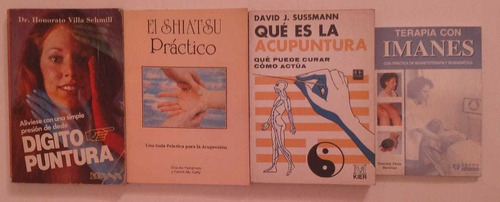 Acupuntura/terapia Con Imanes/shiatsu Practico/digitopuntura