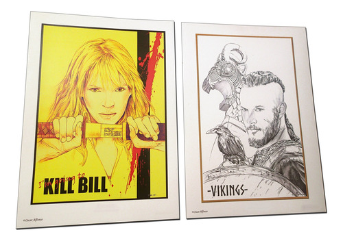 Laminas Posters Afiches Diseños Propios Fan Art Peliculas
