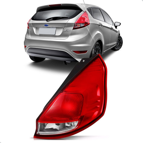 Lanterna Traseira Para Ford New Fiesta Hatch 2011 2012 2013