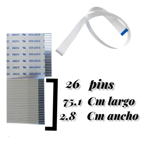 Imagen 3 de 4 de Cable Flex Del Panel De Control Mf4770
