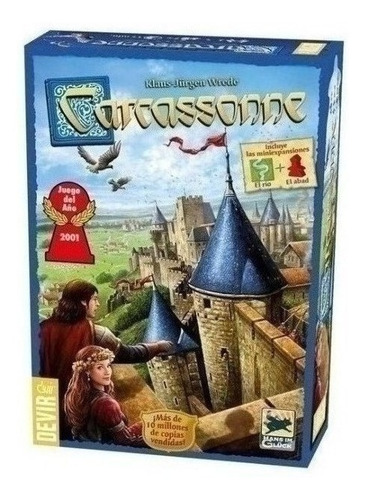 Imagen 1 de 4 de Juego De Mesa - Carcassonne - Xion Store