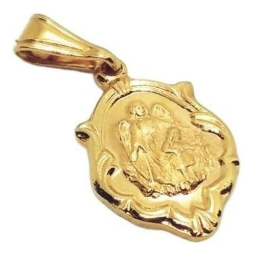 Dije Oro Laminado 18k Ángel De La Guarda Unisex Rommanel