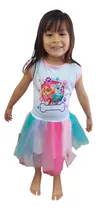 Comprar Vestido Tutu Disfraz Peppa Minnie Princesas Stich Paw Patrol Skye Y Everest Paw Patroll 6 (3 Y 4 Años)