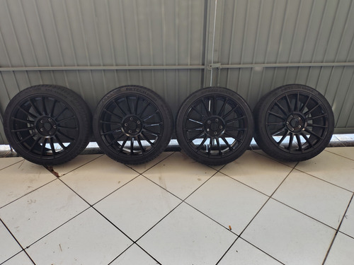 Jogo Roda Com Pneu Oz Superturismo Evoluzione Aro 19 5x112 (Usado)
