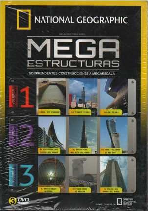 Dvd - Mega Estructuras / 3dvd - Original Y Sellado