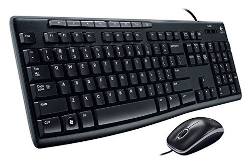 Logitech Mk200 Combo Medios Teclado De Tamaño Completo Y Hig