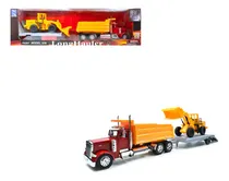 Comprar Tráiler Peterbilt 379 Volteo Con Maquinaria New Ray 1\u002F32