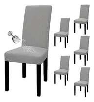 Comprar Juego De 6 Fundas Para Sillas De Comedor, 100 % Impermeables