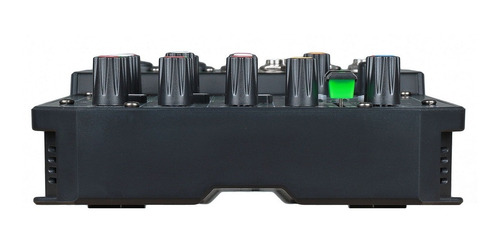 Imagen 3 de 4 de Mezclador Pro Dj 6 Canales + Bluetooth / Usb Interfaz Grabar