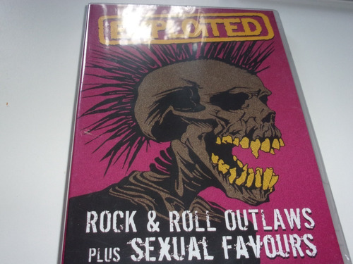 Dvd The Exploited Rock  Roll Outlaws Plus Sexual Favours L55