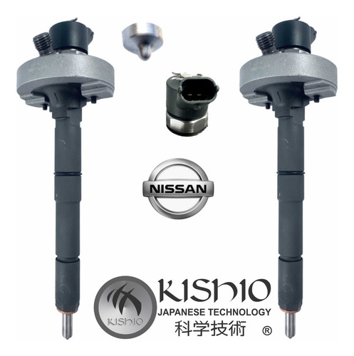 2 Inyectores Para Diesel Nissan Frontier 3.0l 2006-2018 Tdi