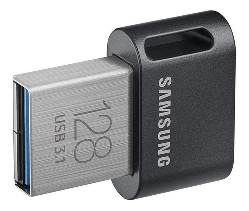 Imagen 1 de 2 de Memoria USB Samsung FIT Plus MUF-128AB/EU 128GB 3.1 Gen 1 titan grey