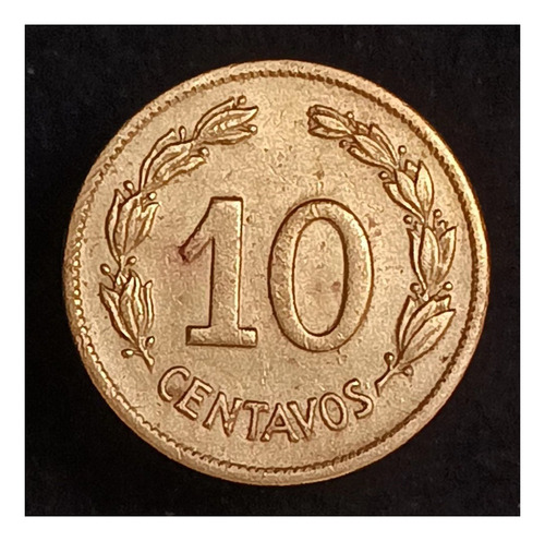 Ecuador 10 Centavos 1942 Muy Bueno Km 76a