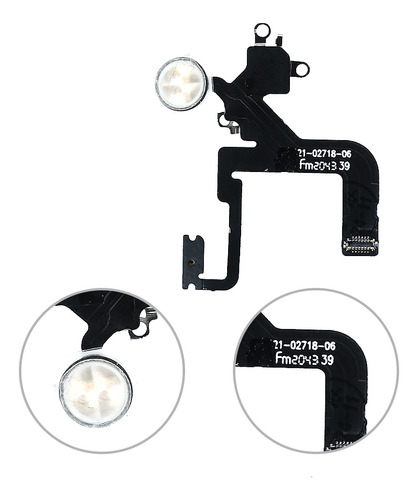 Flex De Flash Y Microfono Para iPhone 12 Pro A2341 A2406/07
