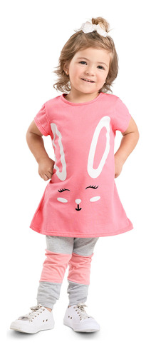 Conjunto Infantil Rosa Mp 32742