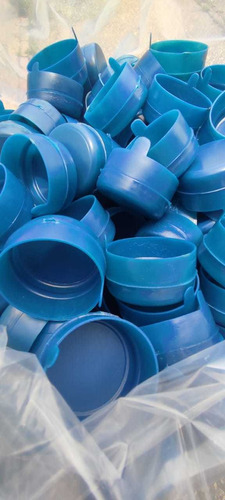 500 Tapas Plasticas Color Azul, Para Botellones De 19lts
