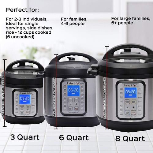 Olla A Presión Eléctrica Instant Pot Duo Plus 9 En 1, 3 Litr