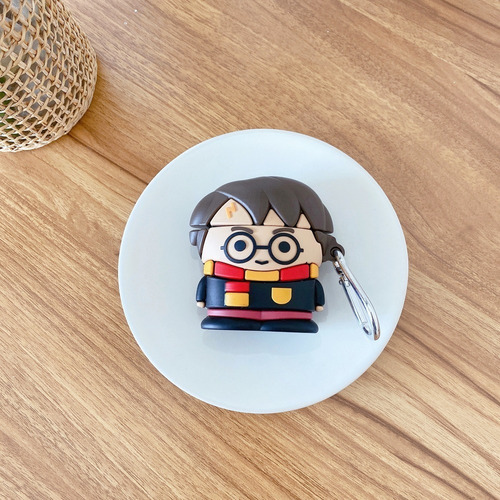 Imagen 2 de 8 de Harry Potter Funda Silicona Para AirPods Estuche De Carga