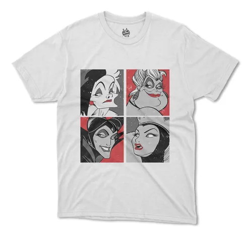 Playeras de villanas de disney sale