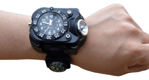 Reloj Led Superbrillante Para Hombre 3 En 1