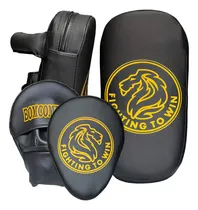 Comprar Kit Par Aparador De Chute + Par Manopla De Foco Muay Thai