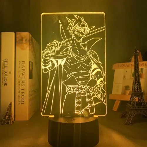 Práctico Luz De Noche Lámpara Tengen Toppa Gurren Lagann