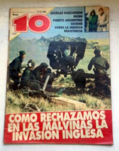 Revista 10 5-82 Nicolas Kaszanzew Heroica Resistencia Kktus