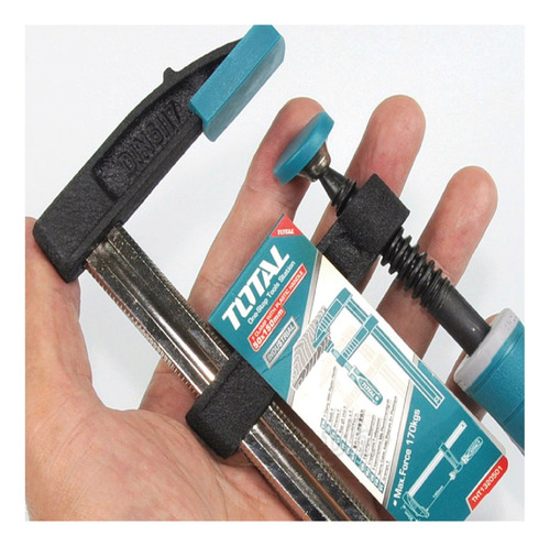 Prensa Sargento Tipo F 50x250mm Autoajustable Pack X2 Total