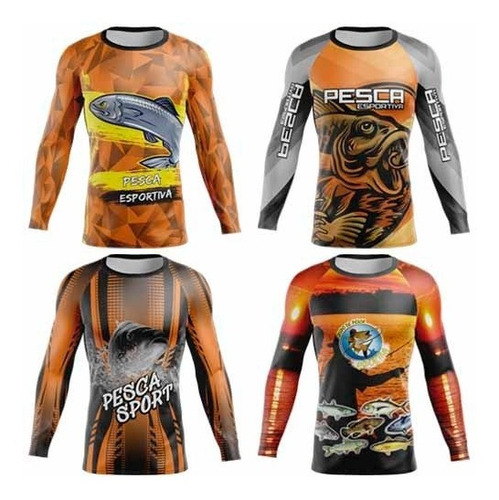 Artes Total Camisetas Pescaria Pesca Editáveis Corel Mockups