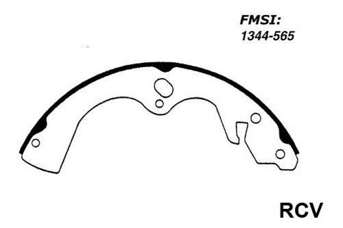 Balata Tambor  Trasera Mazda B2600   1989