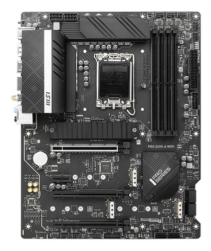 Imagen 3 de 6 de Motherboard Z690-a Pro Wifi Msi Ddr5 Intel S1700