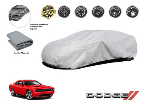 Funda Car Cover Afelpada Premium Dodge Challenger 6.4l 2018