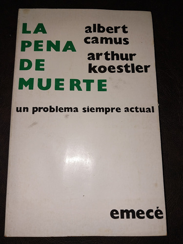 Libro La Pena De Muerte Albert Camus A6