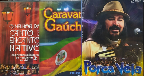 Pacote Com 3 Dvds Originais Lacrados Leia A Descrição