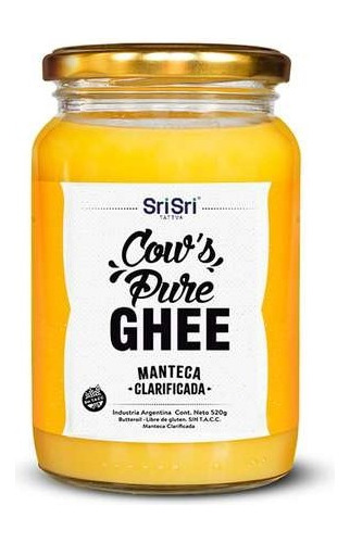 Ghee Manteca Clarificada 520gr Cow´s Pure Sin Tacc - Sri Sri