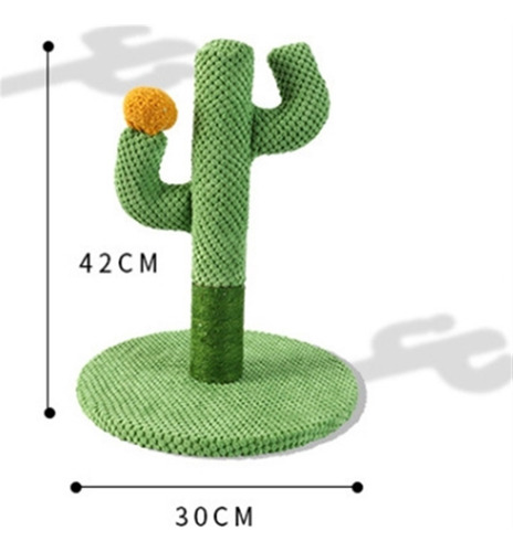 Rascador De Sisal Para Gato Poste Afilador De Garras Mascota
