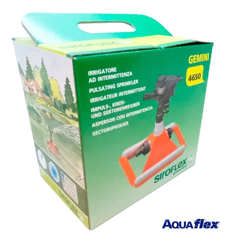 Aspersor Riego Giratorio Impulso Base Siroflex 4650 Aquaflex