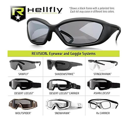 Revisión Gafas De Sol Balísticas Hellfly Militares Gafas De