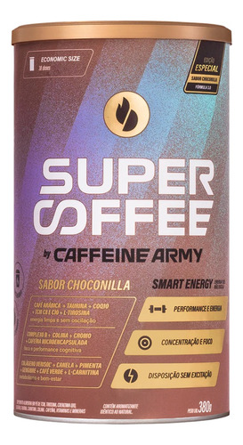 Supercoffee 3.0 Sabores 380g (38 Doses) Termogênico Choconilha