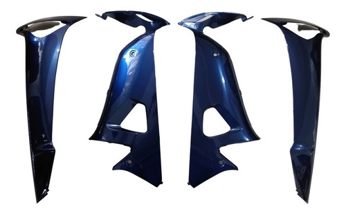 Imagen 1 de 1 de Kit De Baberos Honda Wave C100 Dos Azul