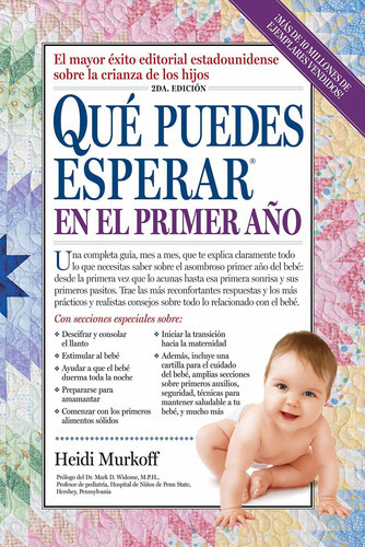 Qué Puedes Esperar En El Primer Año / What Do You Expect In The First Year, De Heidi Murkoff. Editorial Workman Publishing, Tapa Blanda En Español, 2013