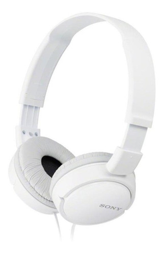 Fone de ouvido on-ear Sony ZX Series MDR-ZX110AP branco