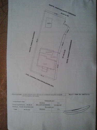 Imagen 2 de 7 de Vendo Terreno Sector El Piñal. El Limón